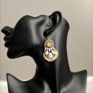 🔹New🔹Fringe Opal Drop Boho Earrings